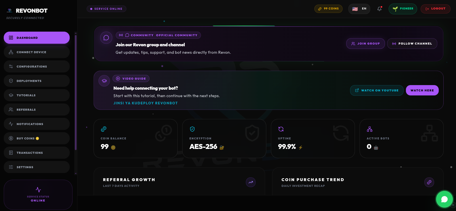 REVON BOT screenshot
